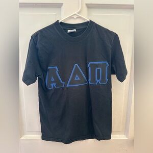 Alpha Delta Pi embroidered letters shirt vintage small